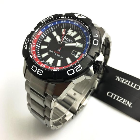 🔥Citizen Men's GMT Date Men's Watch w/ rotating bezel - Picture 1 of 4